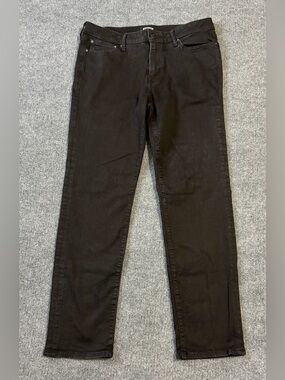 Express Men’s Black Jeans 34/32 (tag says but see measurements) Slim Straight